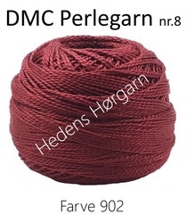 DMC Perlegarn nr. 8 farve 902